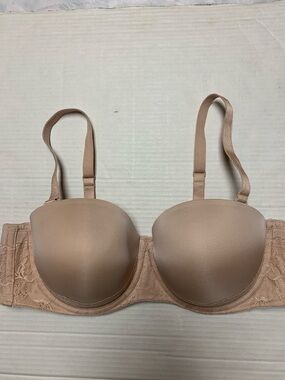 Torrid Strapless Push Up Smooth Bra Nude Plus Size 40D